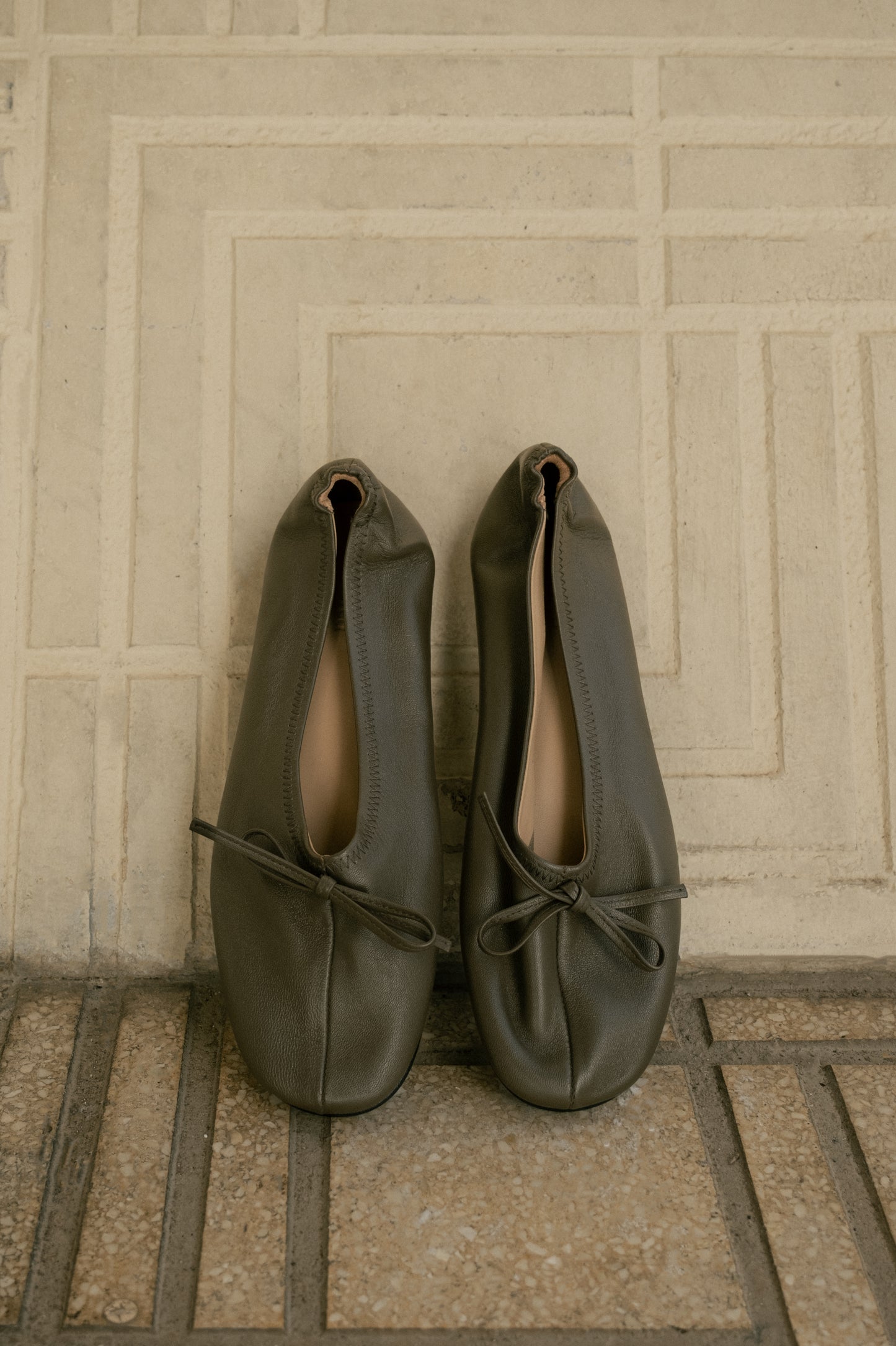 Blaise Leather Khaki