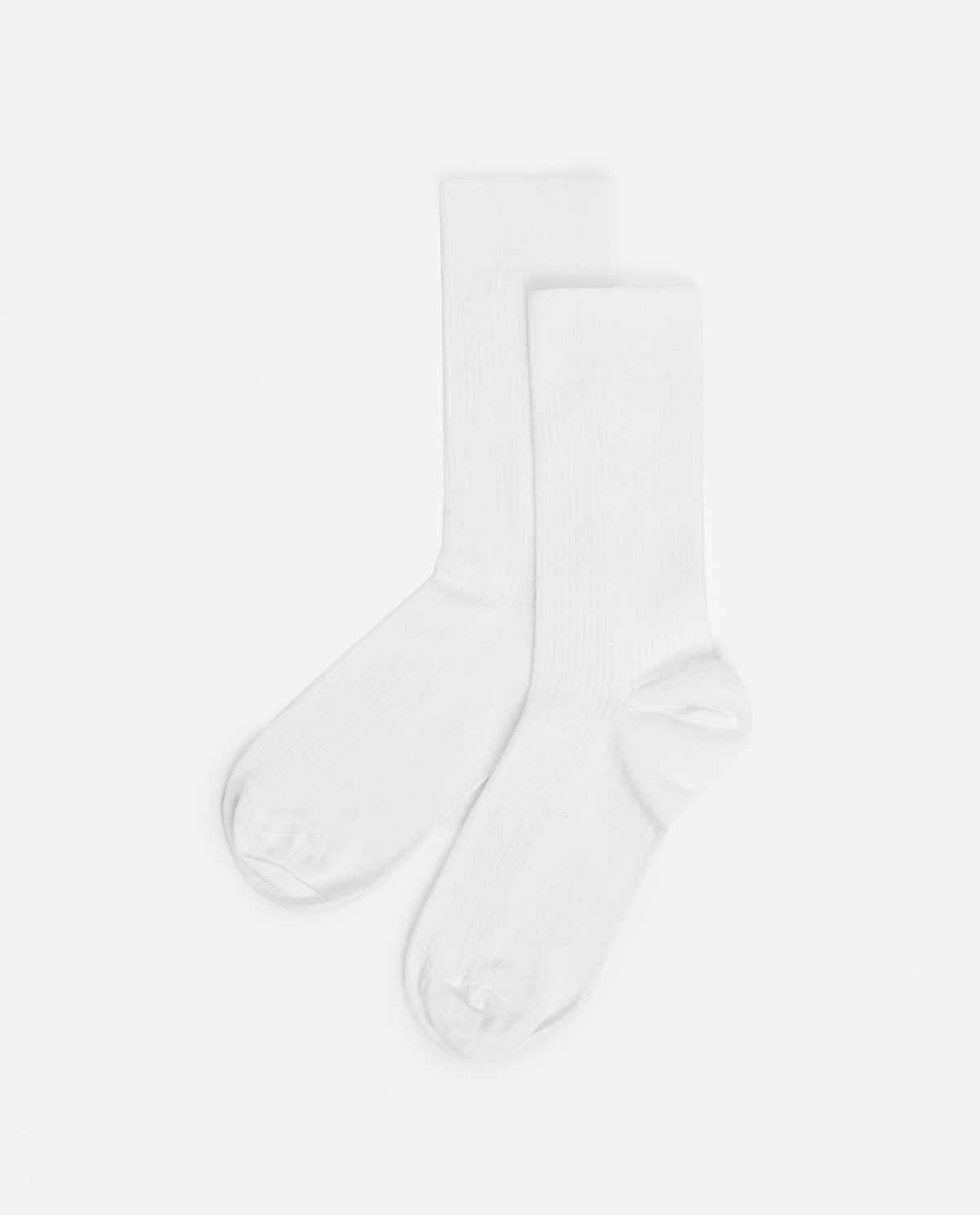 Flattered Sock Cotton White