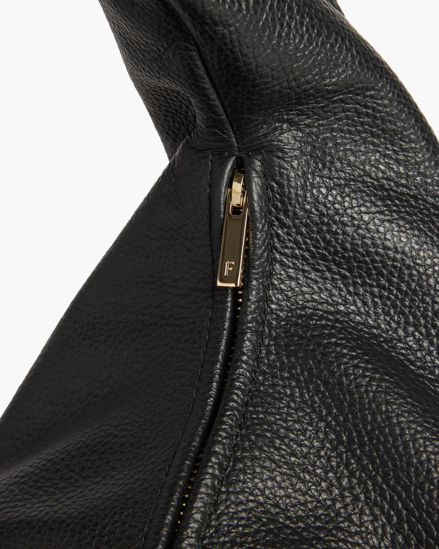 Alva Shoulder Bag Leather Black