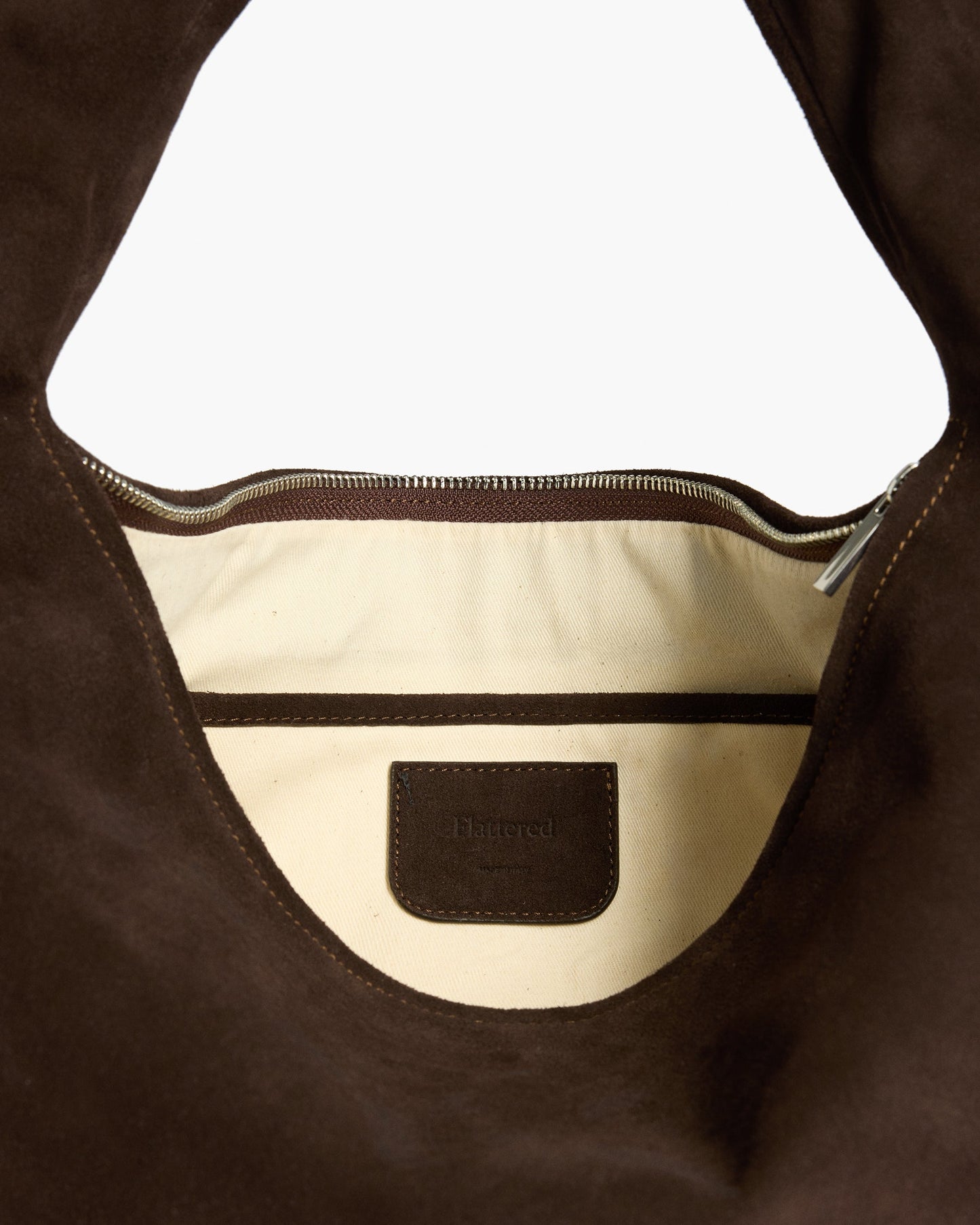 Alva Shoulder Bag Suede Chocolate