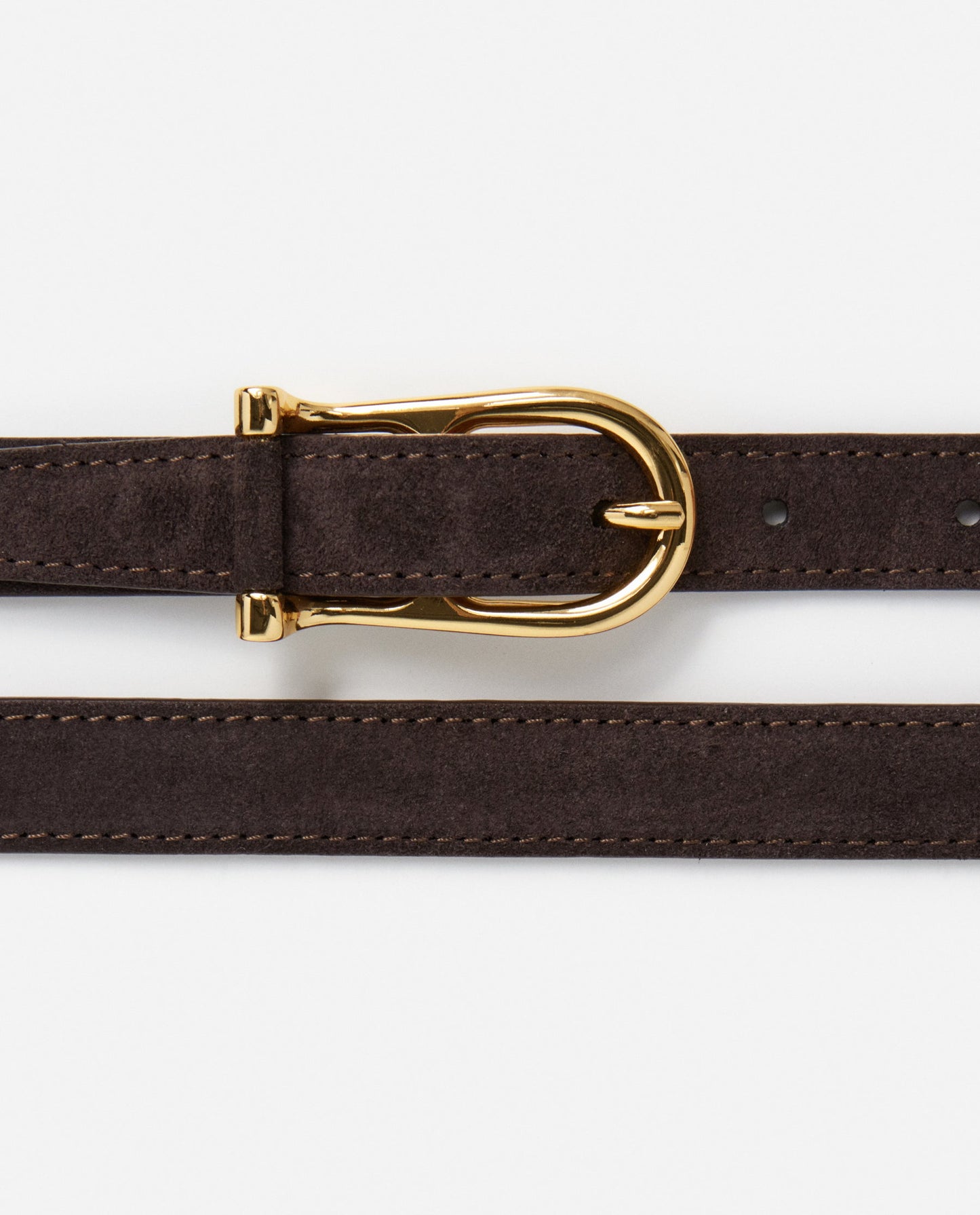 Betty Belt Suede Chocolate