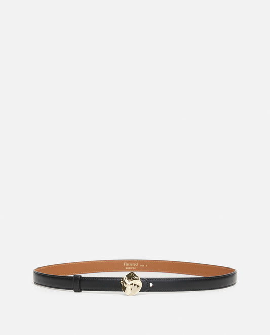 Brie Belt Leather Black