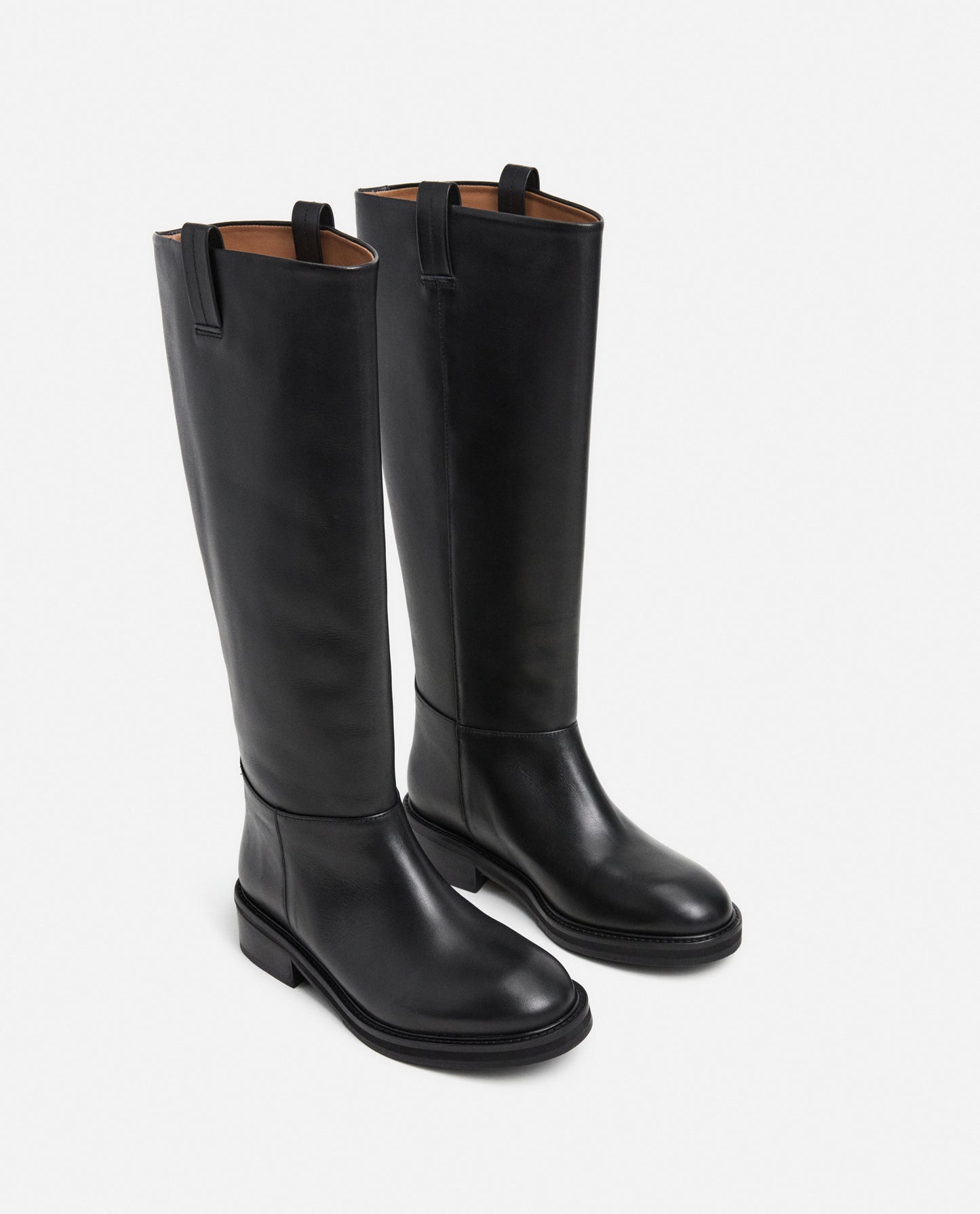 Frances Leather Black