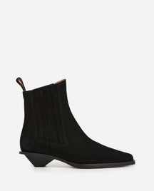 Indigo Suede Black