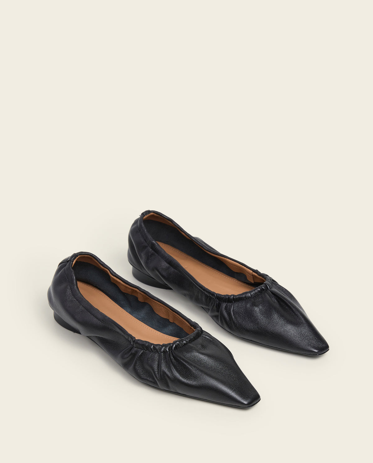 Isa Leather Black