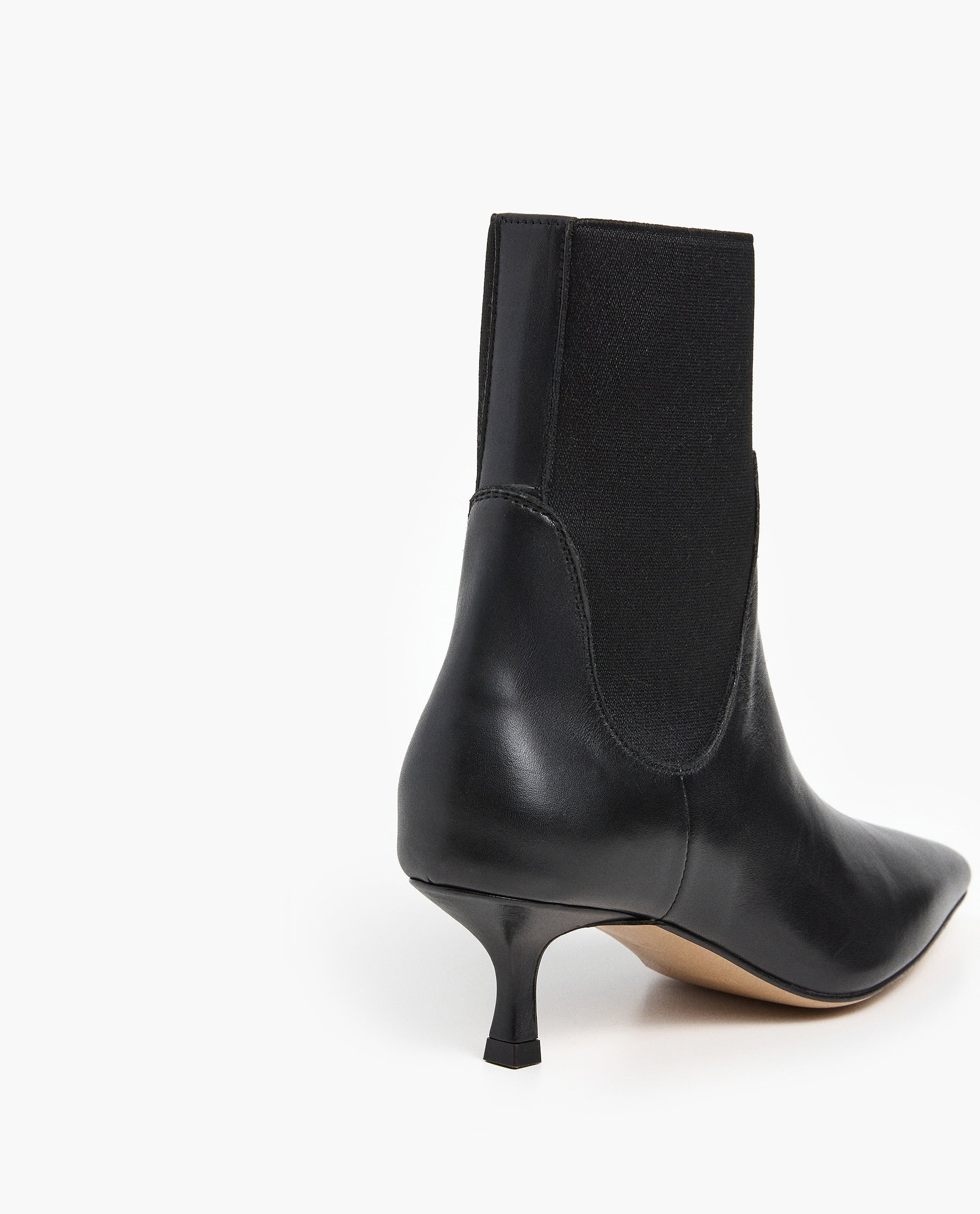 Monroe Leather Black