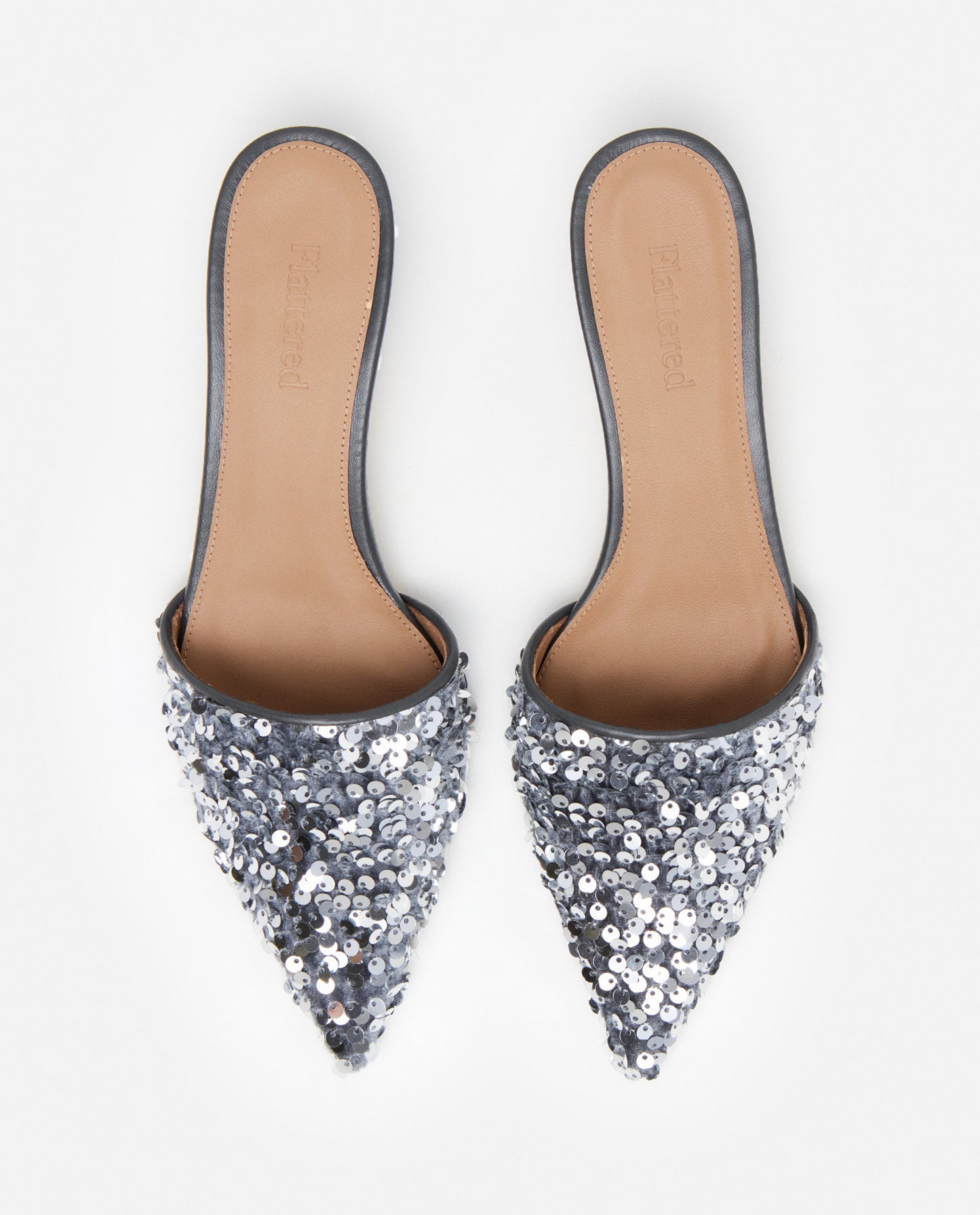 Noomi Sequins Stone Grey