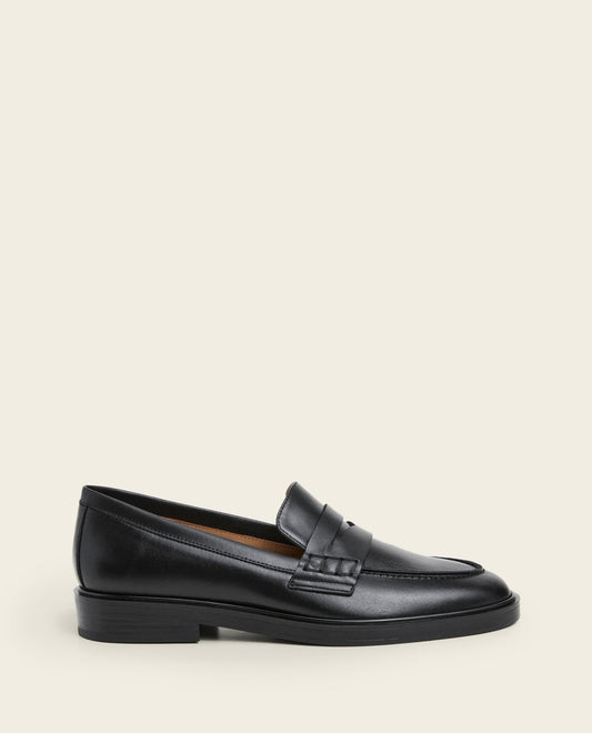 Sara Leather Black