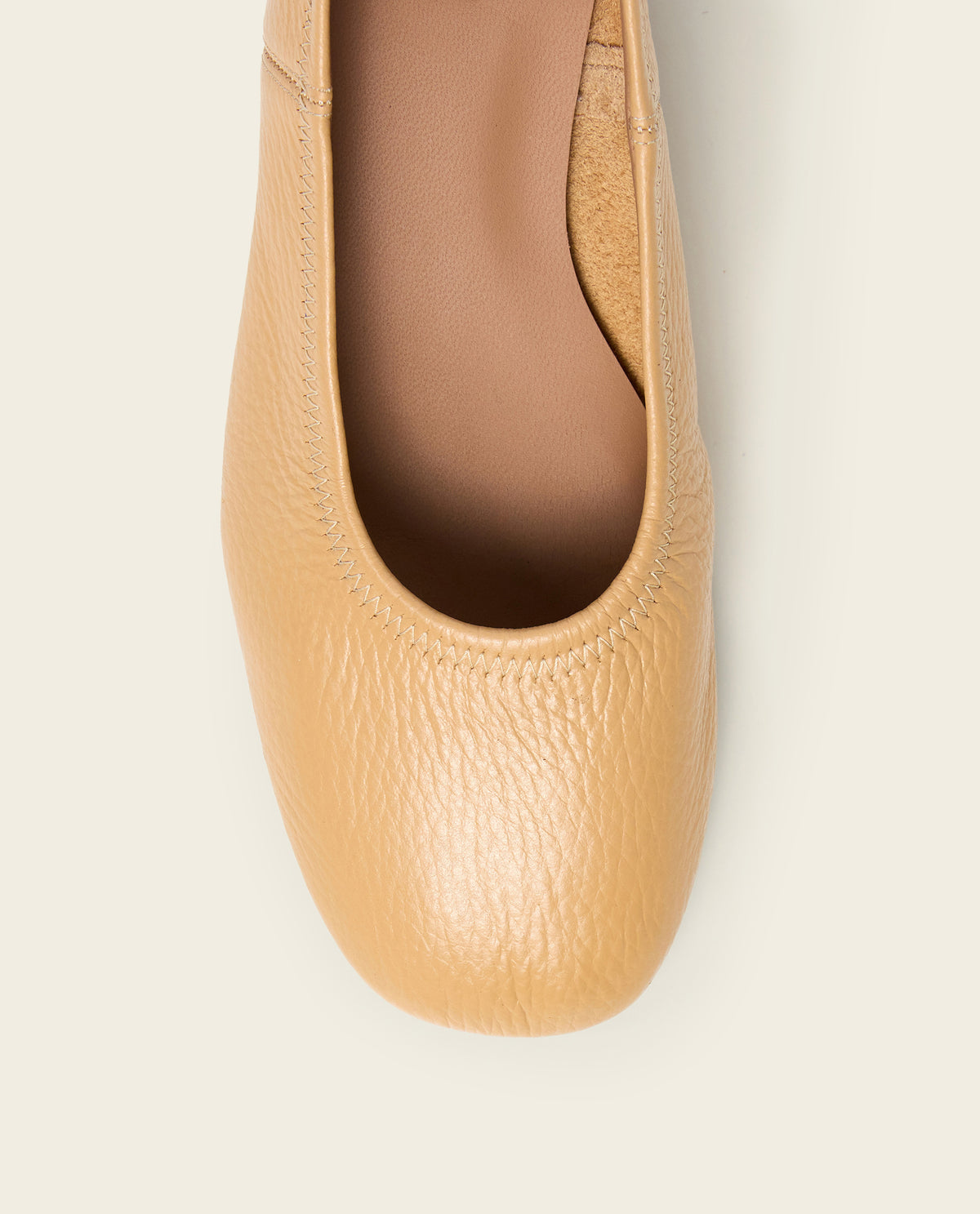 Zac Grained Leather Biscotti