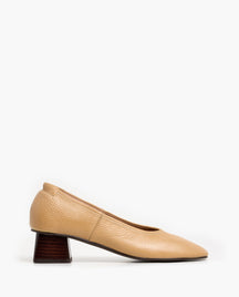Zac Grained Leather Biscotti