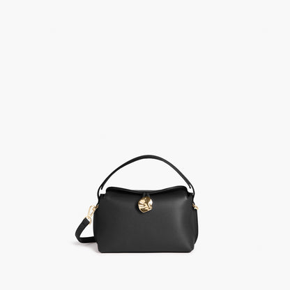 Hanna Mini Bag Grained Leather Black