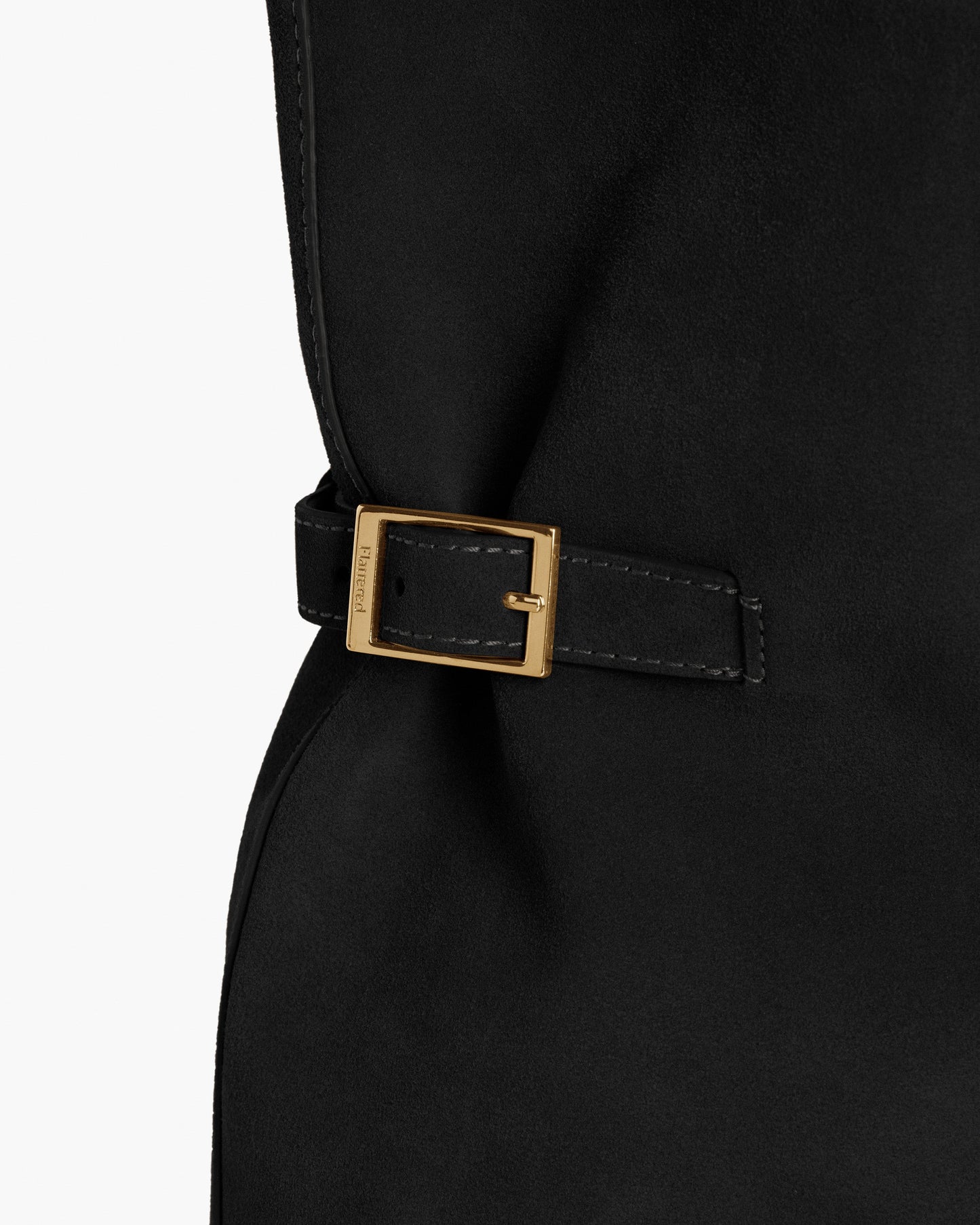 Lesley Tote Bag Suede Black