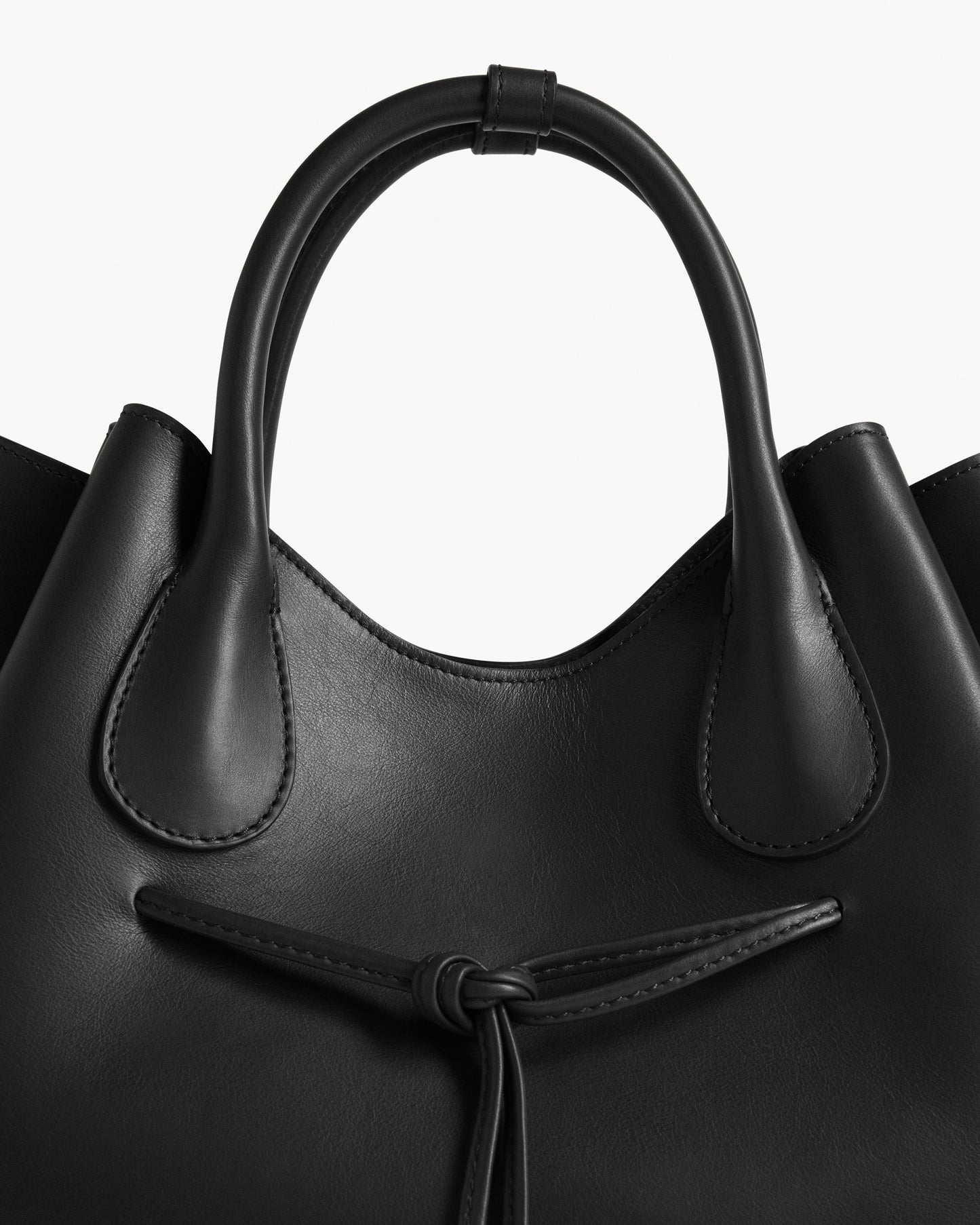 Maris Tote Bag Leather Black